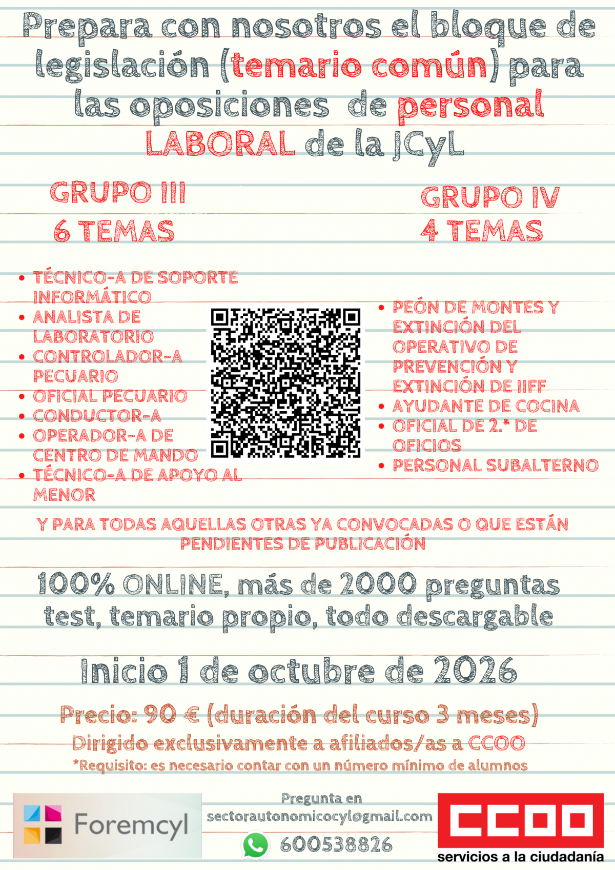 Cartel curso