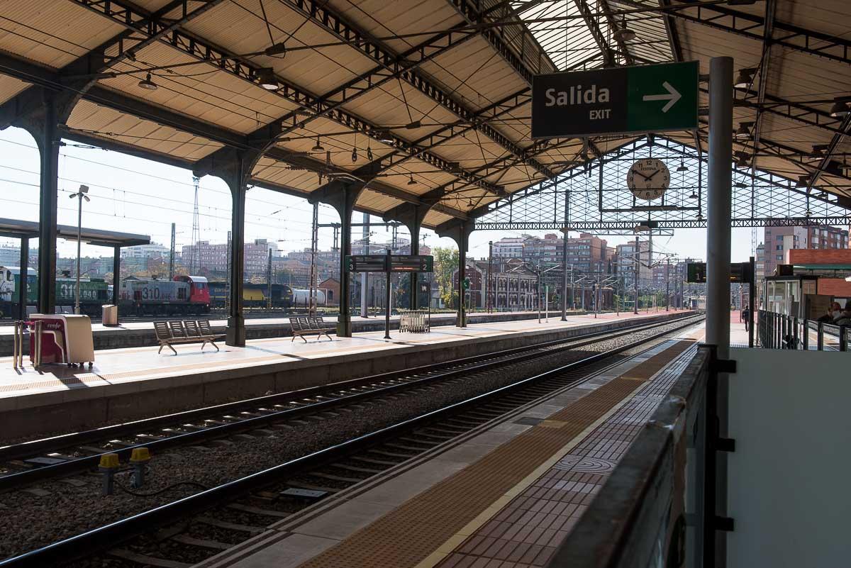 Estación tren Valladolid.