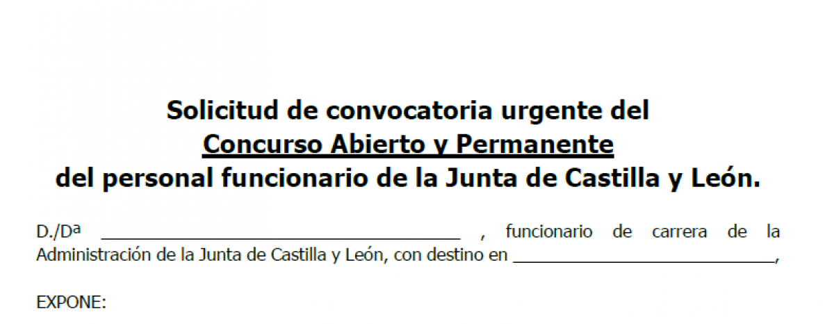 Solicitud