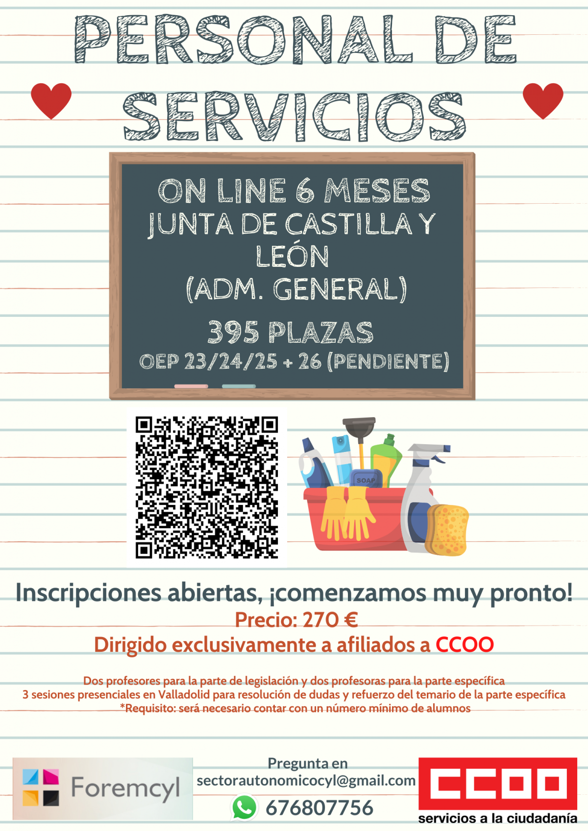 Cartel CCOO